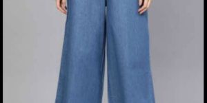 Ladies Denim Palazzo Pant