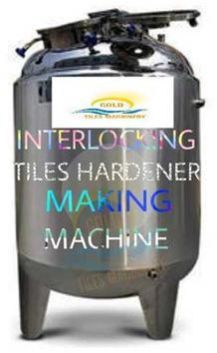 Interlocking Tiles Hardener Making Machine