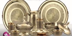 Brass Dinner Set