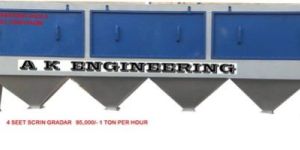 4 Seed Screen Grader Machine