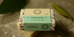 Peppermint Handmade Cold Process Soap