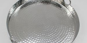 Aluminium Round Serving Tray