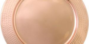 Copper Charger Plate