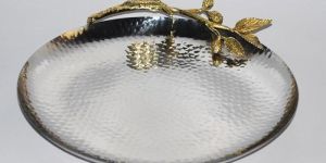 Stainless Steeel Round Serving Tray