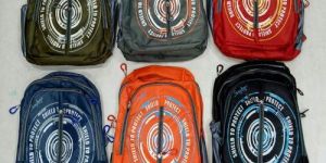 Printed School Bag