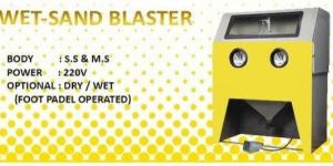 Sandblaster Polishing Machine