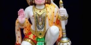Marble Hanuman Statue