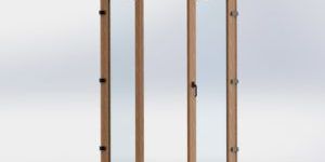 UPVC Standard Casement Door