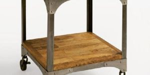Wooden Trolley Table