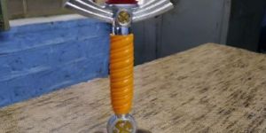 Aluminum Nickel Plated Candle Holder