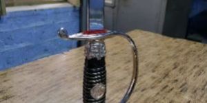 BN-1 Brass Nickel Plated Candle Holder