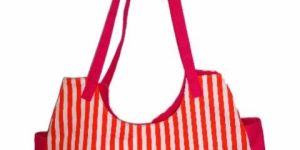 Cotton Canvas Beach Bag