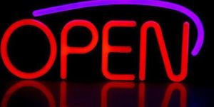 Electronics Open LED Sign Board