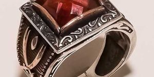 Sterling Silver Stone Ring