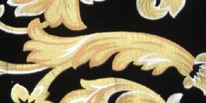 Pigment Printed Velvet Fabric