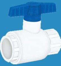 UPVC Plain Two Piece Ball Valve