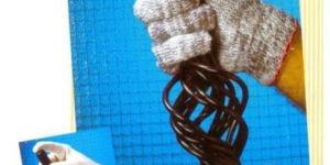 Poly/cotton Knitted Seamless Gloves