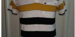 Mens Cotton Striped T-Shirt