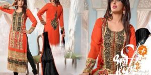 Embroidery Jacquard Salwar Suit