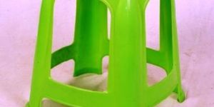 Green Plastic Stool