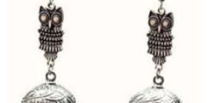 Oxidized Fashion Earring