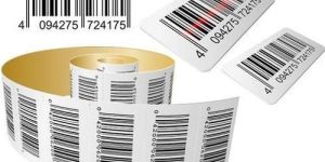 Printed Barcode Label