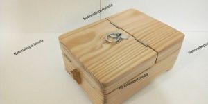 Wood Make up Box