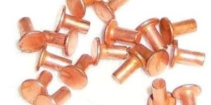 Copper Flat Head Solid Rivets