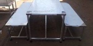 Silver Stainless Steel Tables