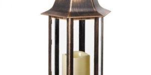 Copper Desire Candle Lantern