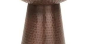 Brass Tone Stool