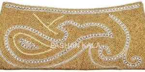 Embroidered Clutch Purse