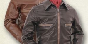 Leather Military Jacket