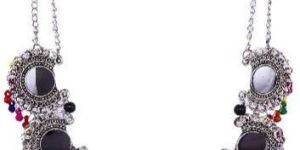 Oxidized Silver Necklace