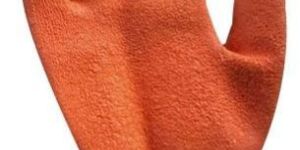 Nitrile Orange Safety Gloves