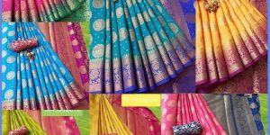 TK-PRANATI DUPION SILK SAREES