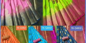 TK-SANVI DHUPION SILK SAREE