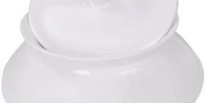 White Ceramic Handi