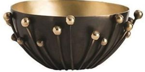 Metallic Fruit Bowl