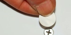 Adhesive Screw Cover