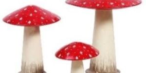 Hand Painted Mushroom