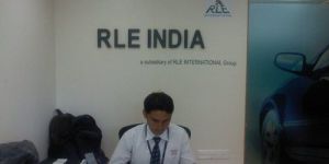 Round Reception Signage