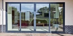 Black Aluminium Designer Doors