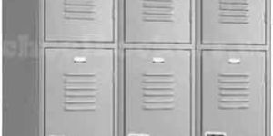 Double Tier Metal Lockers