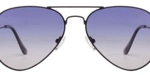 Blue Aviator Sunglasses