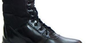 Black Army Boot