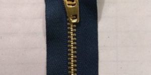 Brass Jeans Zipper