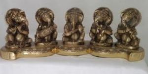 Brown Brass God Statues