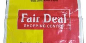 Printed Plastic D Cut Bags