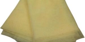 Light Yellow Net Fabric